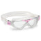 Vista Junior - Zwembril - Kinderen - Clear Lens - Transparant/Roze