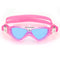 Vista Junior - Zwembril - Kinderen - Blue Lens - Roze/Wit