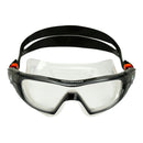 Vista Pro - Zwembril - Volwassenen - Clear lens - Grijs/Zwart