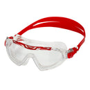 Vista XP - Zwembril - Volwassenen - Clear Lens - Transparant/Rood