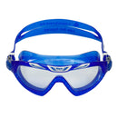 Vista XP - Lunettes de natation - Adultes - Verres transparents - Bleu/Blanc