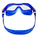 Vista XP - Lunettes de natation - Adultes - Verres transparents - Bleu/Blanc