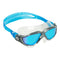 Vista - Zwembril - Volwassenen - Blue Titanium Mirrored Lens - Transparant/Grijs