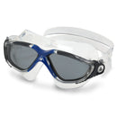Vista - Lunettes de natation - Adultes - Verres foncés - Transparent/Gris