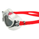 Vista - Zwembril - Volwassenen - Dark Lens - Wit/Rood