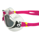 Vista - Zwembril - Volwassenen - Dark Lens - Wit/Roze