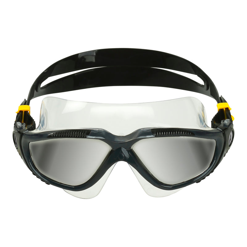 Vista - Zwembril - Volwassenen - Silver Titanium Mirrored Lens - Grijs/Zwart