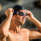 Kayenne – Schwimmbrille – Erwachsene – grüne polarisierte Gläser – blau/weiß