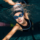 Kaiman - Zwembril - Volwassenen - Clear Lens - Blauw