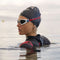 Kayenne Pro - Lunettes de natation - Adultes - Verres polarisés marron - Blanc/Gris